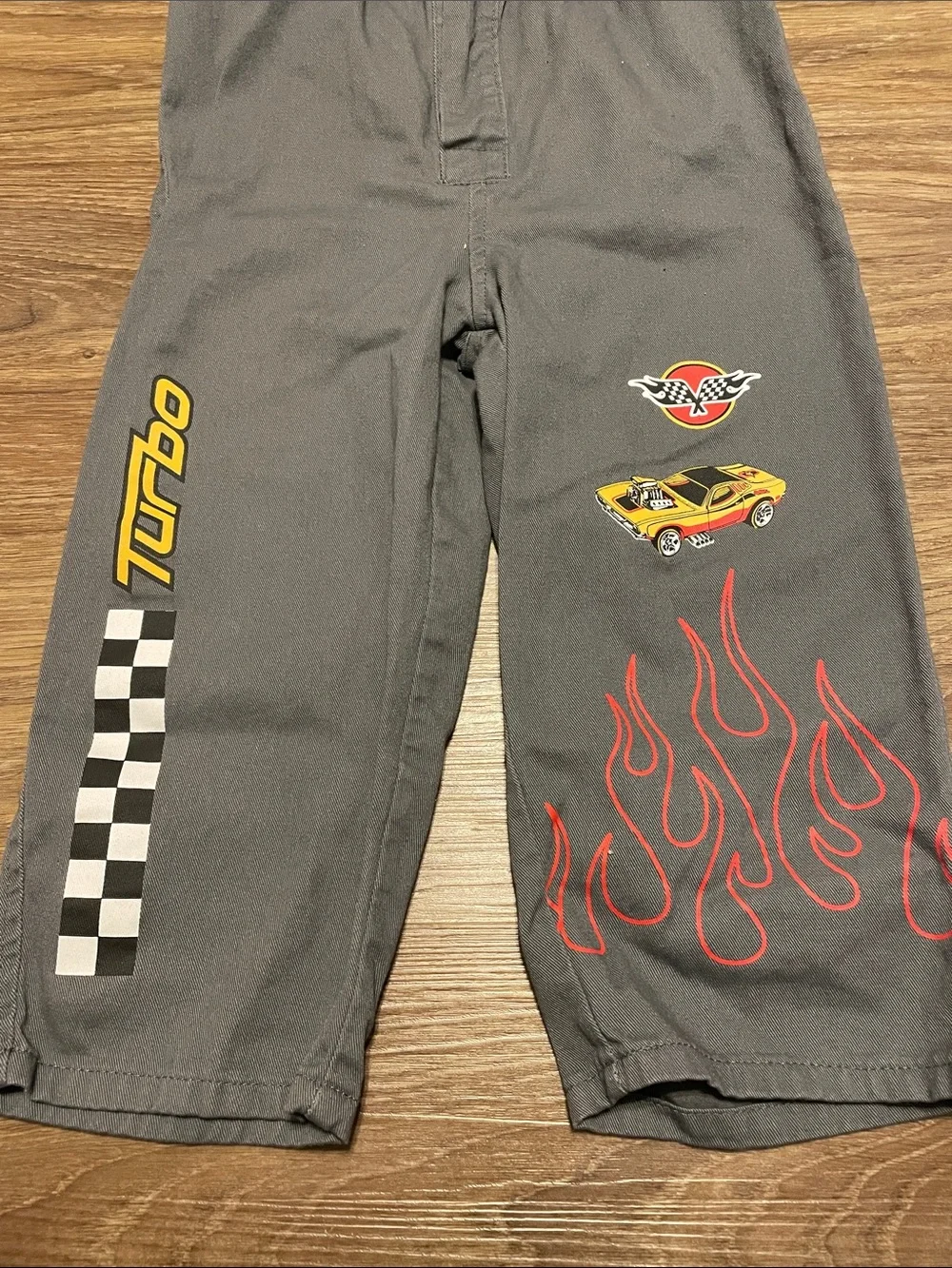 Hot Wheels Kids Gray Racing Jumpsuit Costume